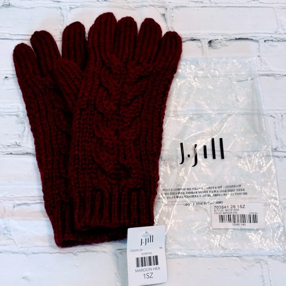 J. Jill NWT Wool Blend Gloves